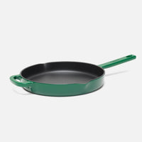 Smaltovaná litinová pánev bez poklice Ø 26 cm, zelená