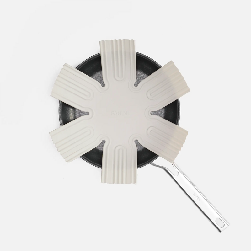 Proložka Otto, 2 kusy - Silikonová ochranná proložka na skladování pánví, krémová