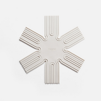 Proložka Otto, 2 kusy - Silikonová ochranná proložka na skladování pánví, krémová