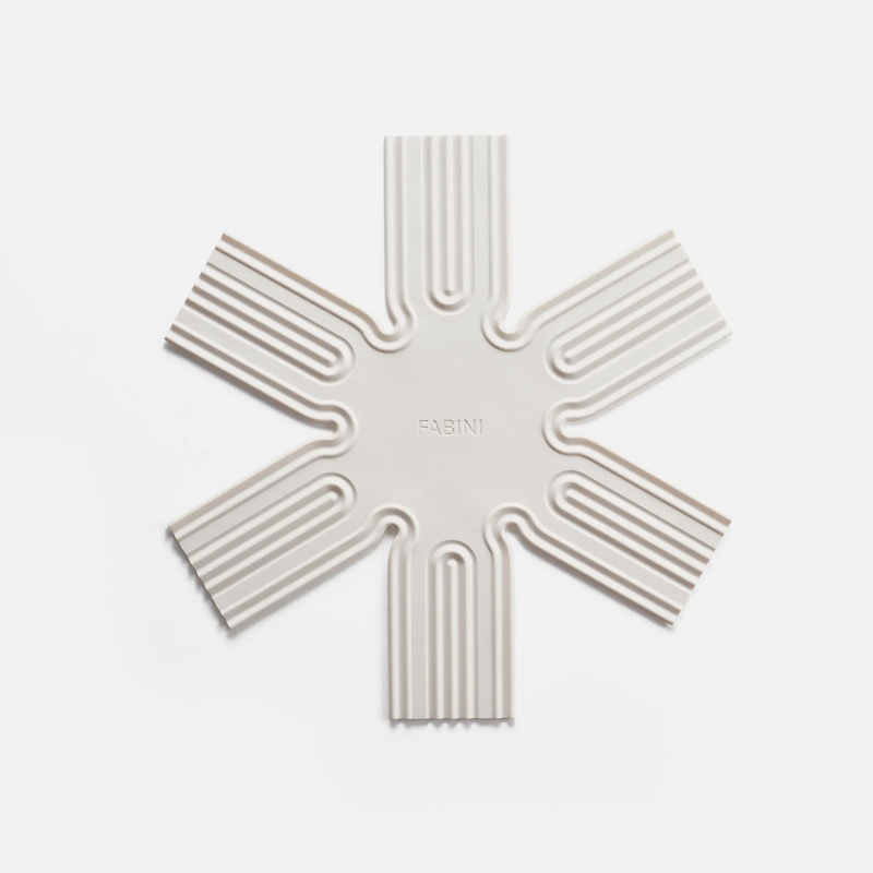 Proložka Otto, 2 kusy - Silikonová ochranná proložka na skladování pánví, krémová