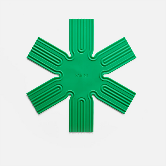 Proložka Otto, 2 kusy - Silikonová ochranná proložka na skladování pánví, zelená