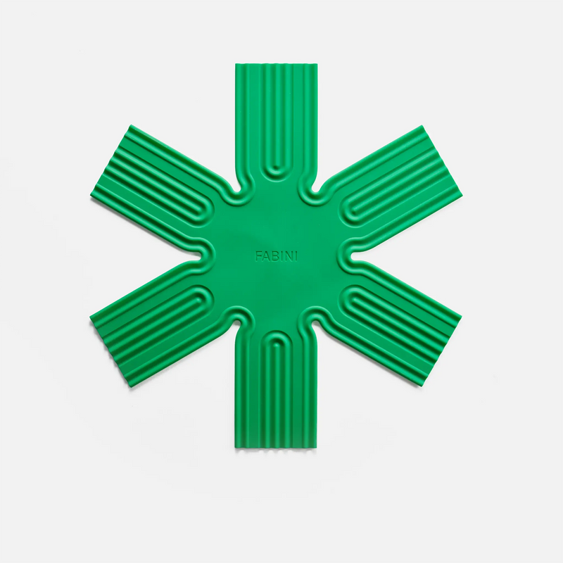 Proložka Otto, 2 kusy - Silikonová ochranná proložka na skladování pánví, zelená