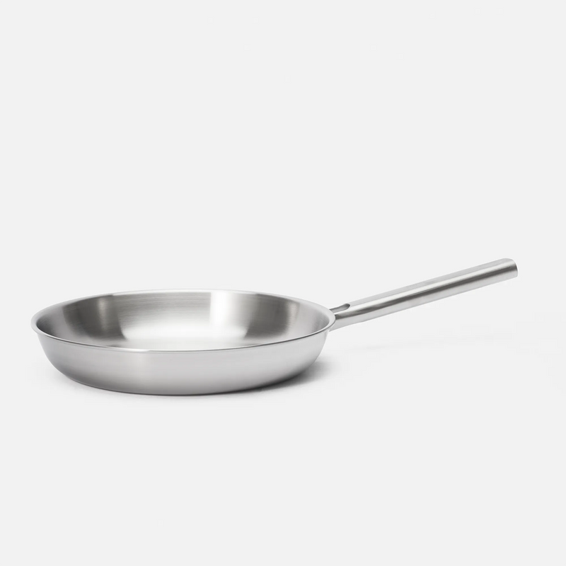 Pánev Lucca 4.0 Standard, ø 28 cm - Nerezová beznýtová pánev z vícevrstvé nerezové oceli bez poklice
