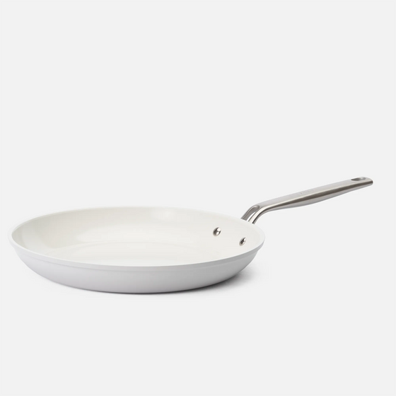 Pánev Meda 5.0 Pro, ø 30 cm - Nepřilnavá pánev s keramickým povrchem bez poklice, světle šedá