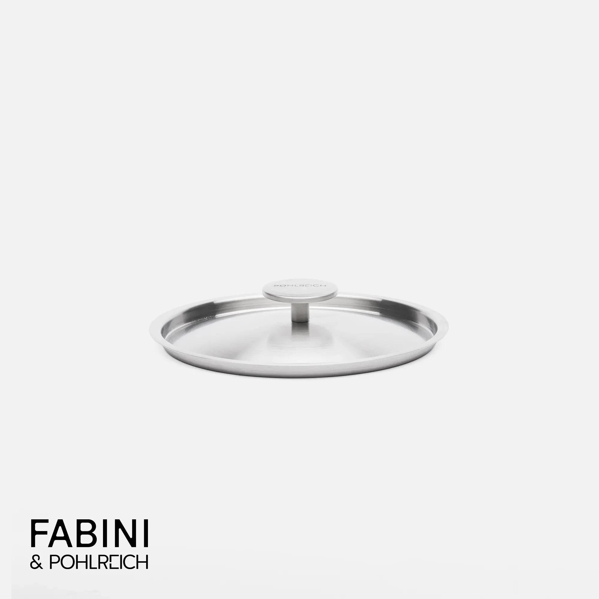 Poklice FABINI & Pohlreich 2.0, ø 20 cm - Nerezová beznýtová poklice