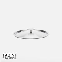 Poklice FABINI & Pohlreich 2.0, ø 24 cm - Nerezová beznýtová poklice