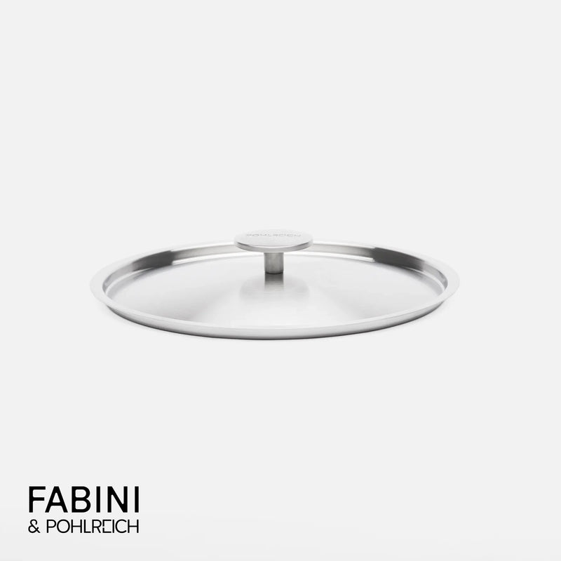 Poklice FABINI & Pohlreich 2.0, ø 26 cm - Nerezová beznýtová poklice