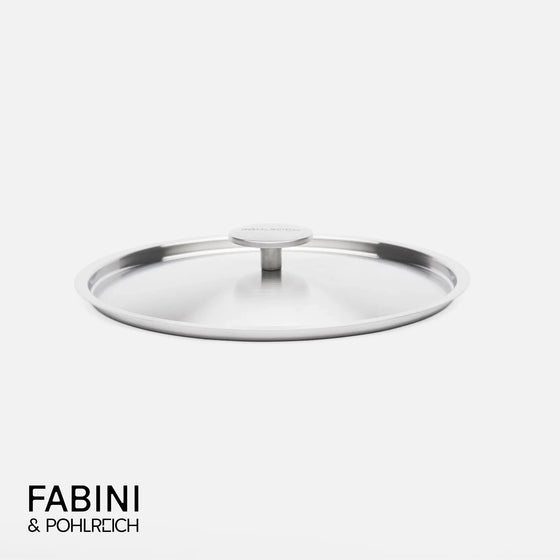 Poklice FABINI & Pohlreich 2.0, ø 30 cm - Nerezová beznýtová poklice