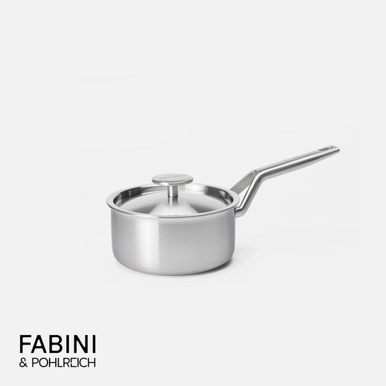 Rendlík FABINI & Pohlreich 2.0, ø 16 cm (1,2 l) - Nerezový beznýtový rendlík z vícevrstvé nerezové oceli s poklicí