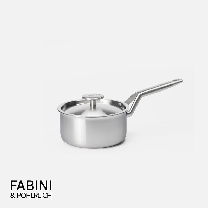 Rendlík FABINI & Pohlreich 2.0, ø 16 cm (1,2 l) - Nerezový beznýtový rendlík z vícevrstvé nerezové oceli s poklicí