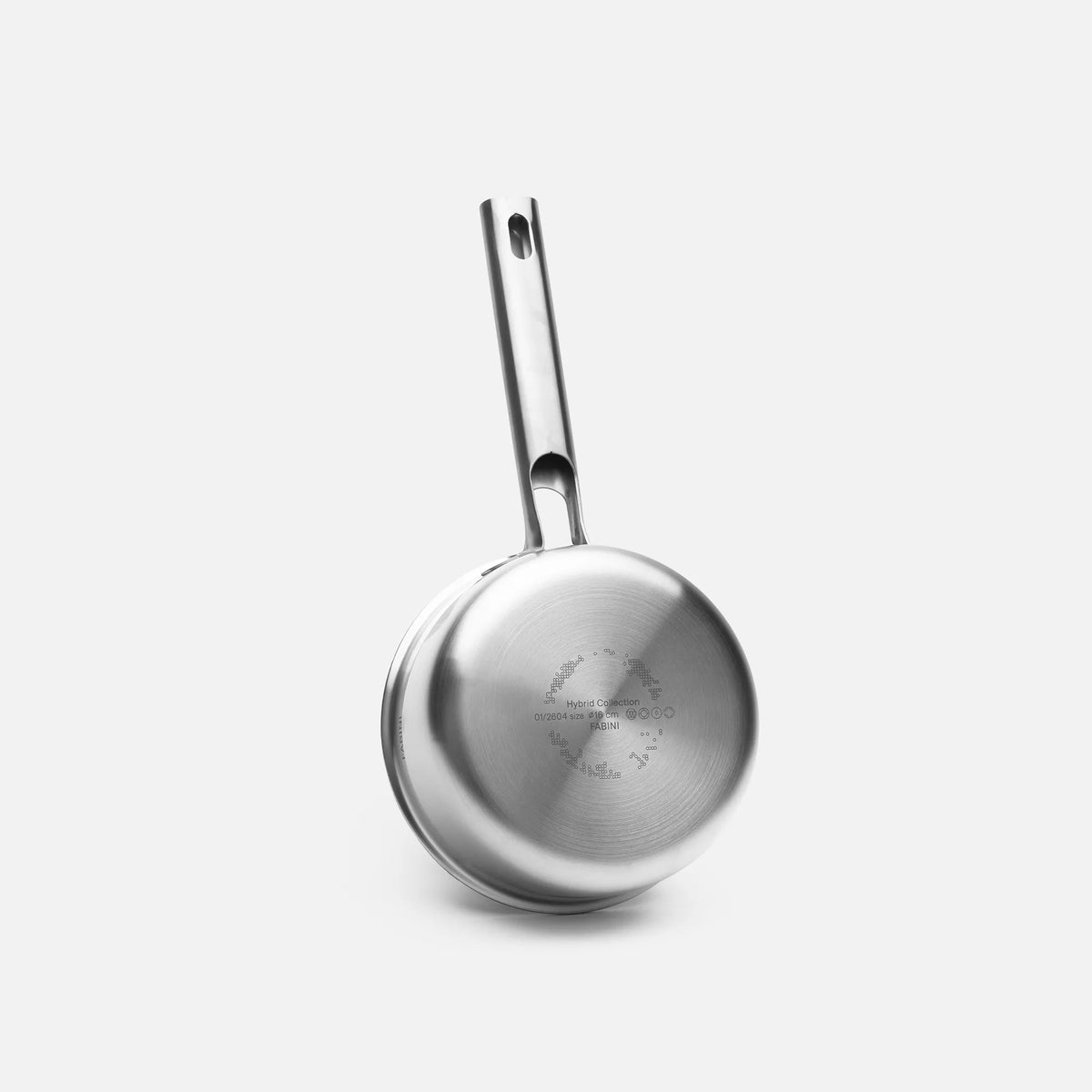 Rendlík Hybrid Standard, ø 16 cm (1,2 l) - Nerezový beznýtový rendlík s keramickým hybridním povrchem z vícevrstvé nerezové oceli s poklicí