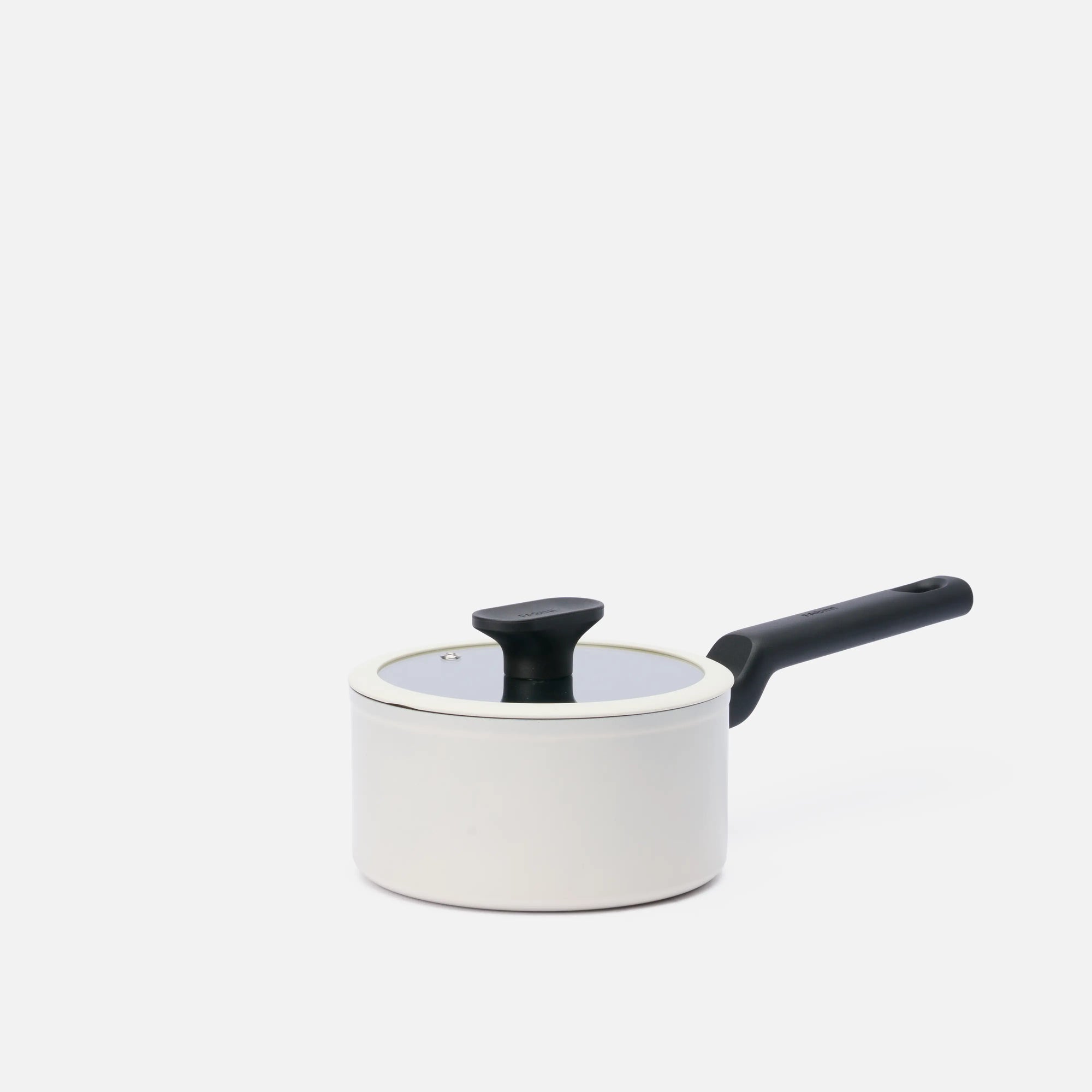 Rendlík Meda 5.0 Economy, ø 16 cm (1,2 l) - Nepřilnavý rendlík s keramickým povrchem s poklicí, krémový