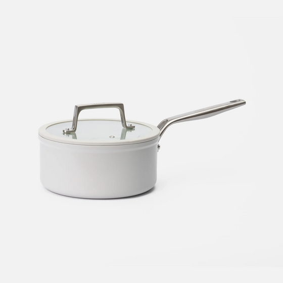 Rendlík Meda 5.0 Pro, ø 20 cm (2,4 l) - Nepřilnavý rendlík s keramickým povrchem s poklicí, světle šedý
