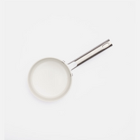 Rendlík Meda 5.0 Standard, ø 16 cm (1,2 l) - Nepřilnavý rendlík s keramickým povrchem s poklicí, krémový