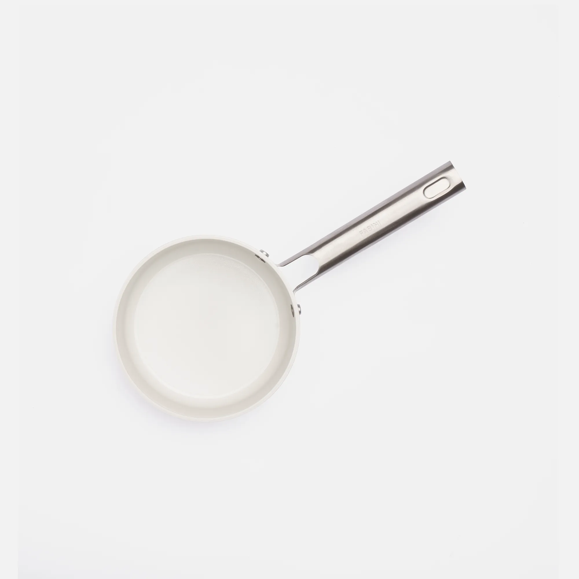 Rendlík Meda 5.0 Standard, ø 16 cm (1,2 l) - Nepřilnavý rendlík s keramickým povrchem s poklicí, krémový