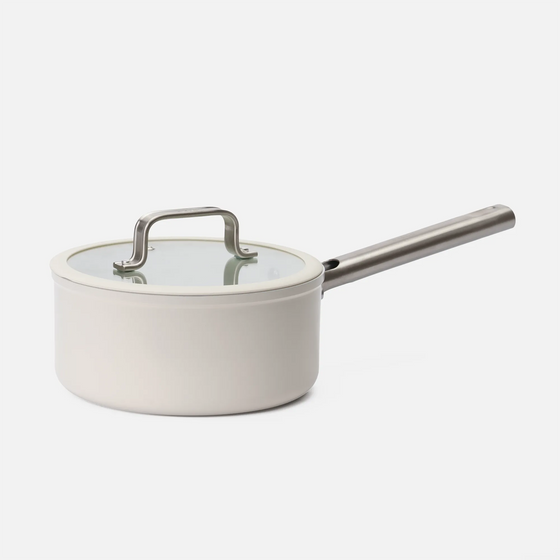 Rendlík Meda 5.0 Standard, ø 20 cm (2,4 l) - Nepřilnavý rendlík s keramickým povrchem s poklicí, krémový
