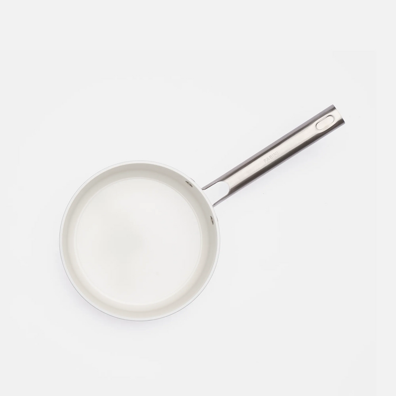 Rendlík Meda 5.0 Standard, ø 20 cm (2,4 l) - Nepřilnavý rendlík s keramickým povrchem s poklicí, krémový