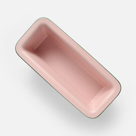 Forma na banana bread FABINI & Surová dcérka - Kameninová forma, růžová