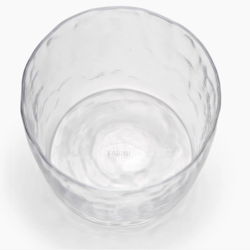 Sada karafy a 2 skleniček z foukaného skla FABINI & Tomáš Kučera, čirá