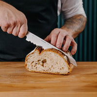 Nůž na pečivo Trino, 22 cm - Kovaný nůž z japonské oceli