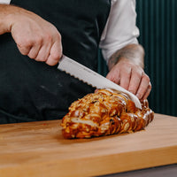 Nůž na pečivo Trino, 22 cm - Kovaný nůž z japonské oceli