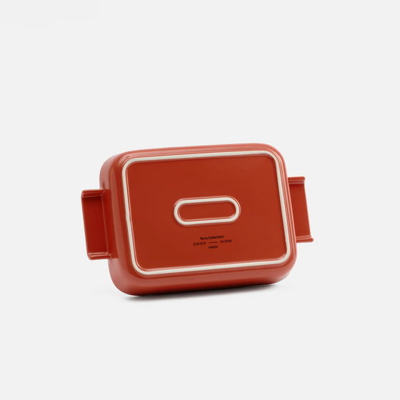 Zapékací mísa Terra, 24 x 18 cm - Kameninová zapékací mísa, červená