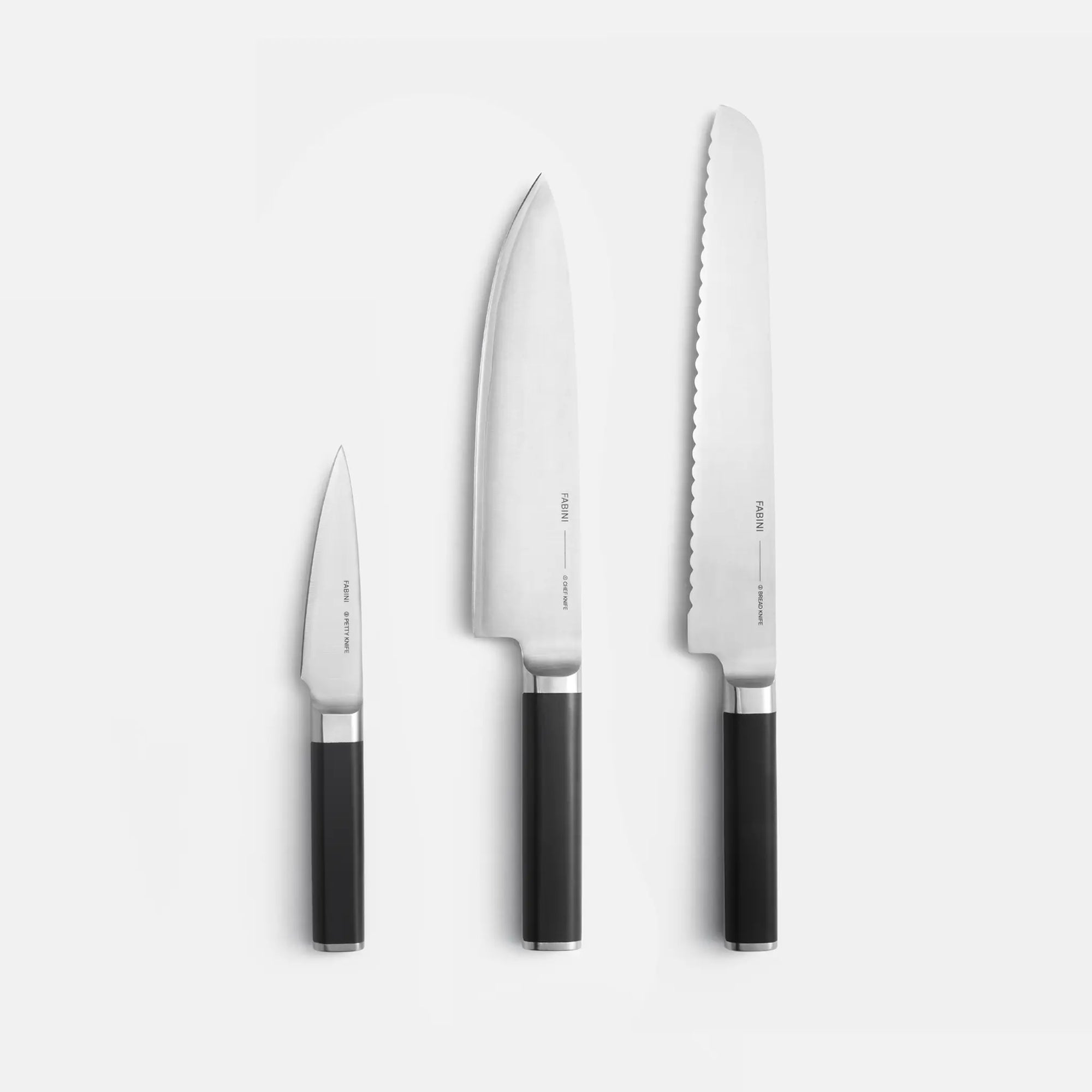 Sada nožů Trino, 3 ks - Sada kovaných nožů z japonské oceli