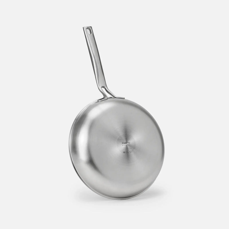 Pánev FABINI & Pohlreich, ø 26 cm - Nepřilnavá nerezová pánev z pětivrstvé nerezové oceli s keramickým povrchem bez poklice