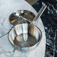 Kónický rendlík FABINI & Pohlreich, ø 20 cm (1,5 l) - Nerezový rendlík z pětivrstvé nerezové oceli s poklicí