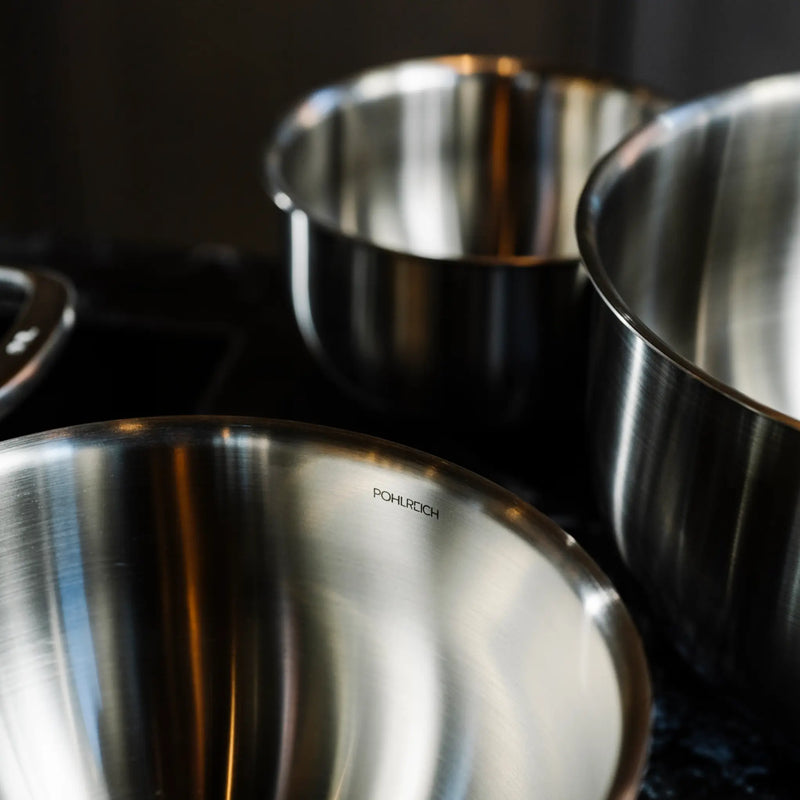 Sada mís FABINI & Pohlreich, 6 dílů - Nerezové mísy