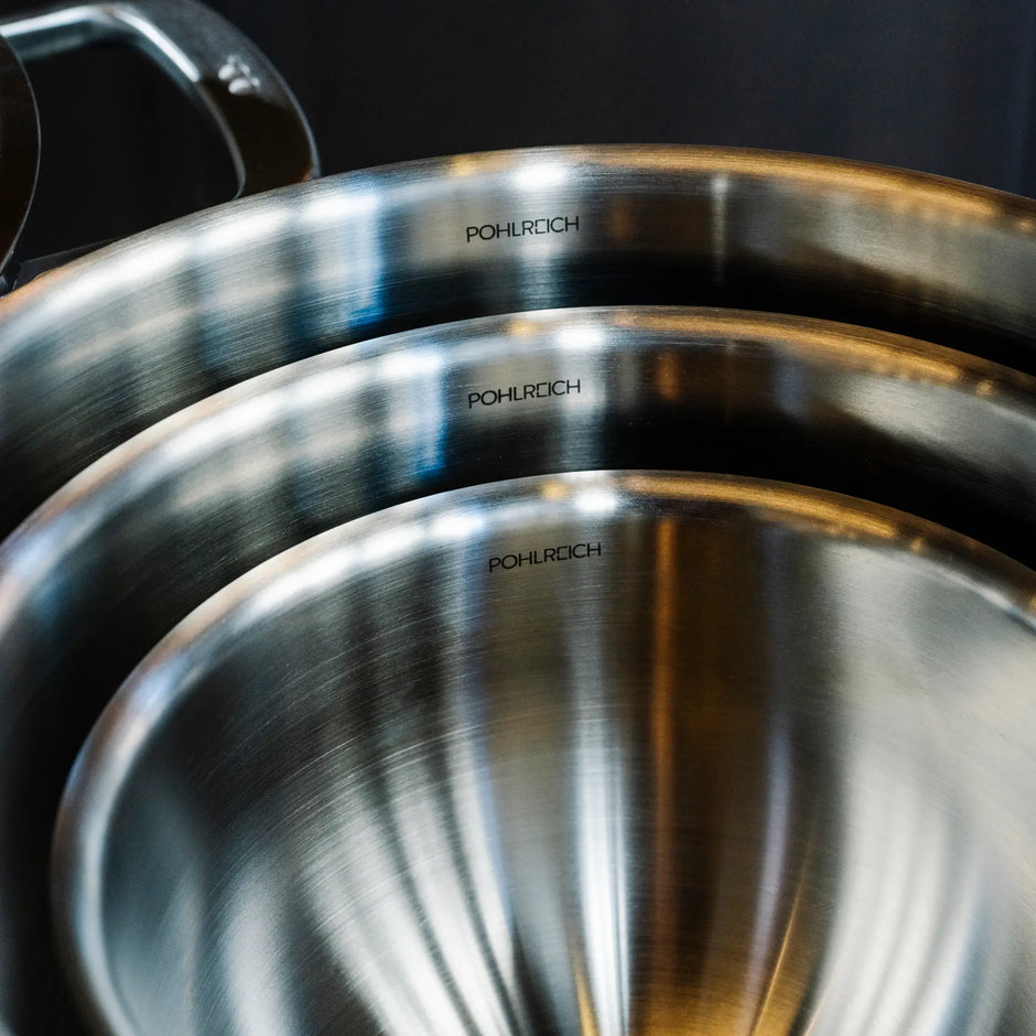 Sada mís FABINI & Pohlreich, 6 dílů - Nerezové mísy