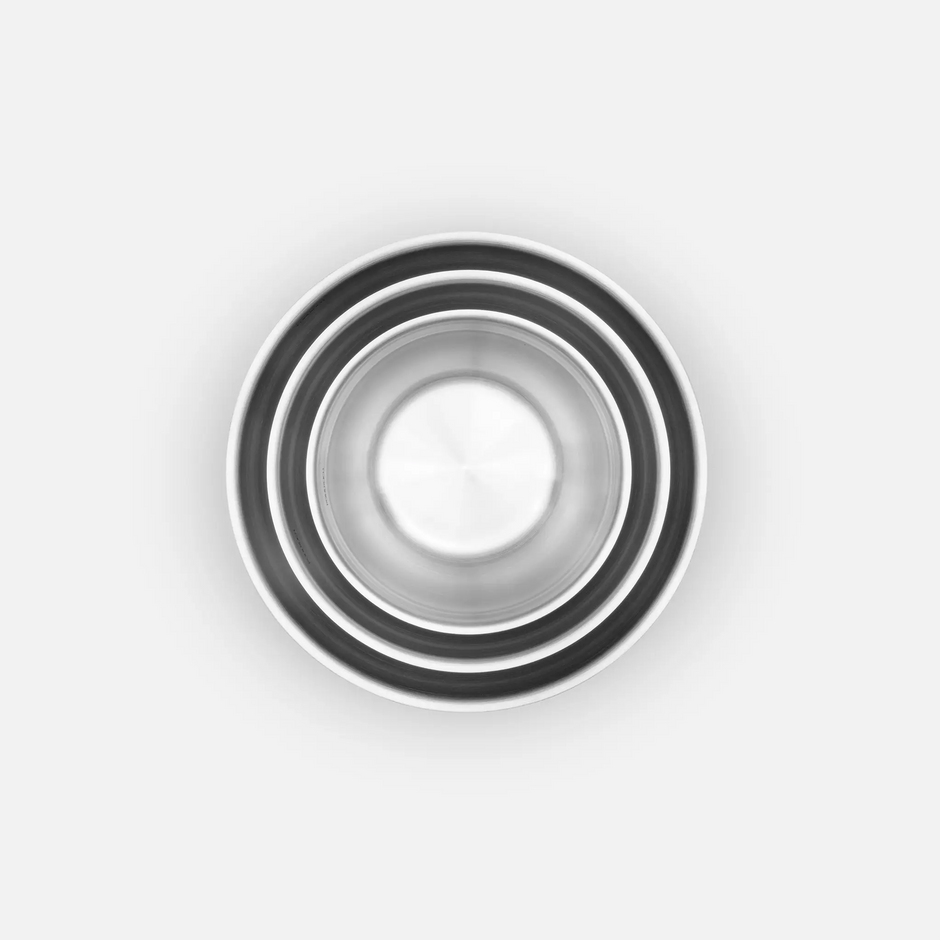 Sada nízkých mís FABINI & Pohlreich, 3 díly - Nerezové mísy