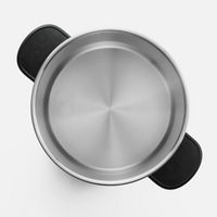 Tlakový hrnec FABINI & Pohlreich, ø 22 cm (6 l) - Nerezový tlakový hrnec