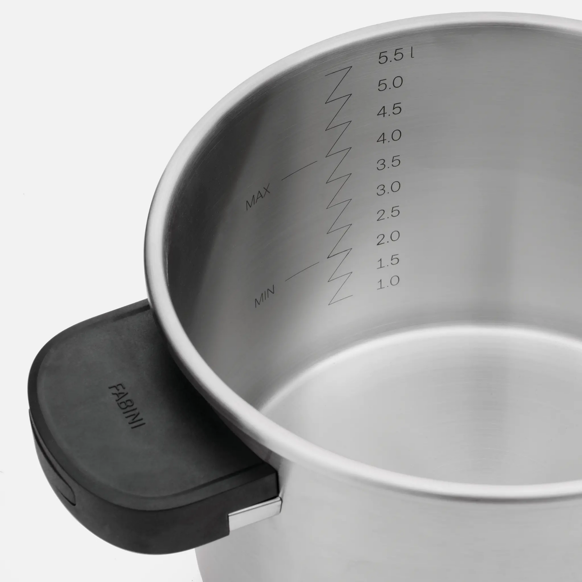 Tlakový hrnec FABINI & Pohlreich, ø 22 cm (6 l) - Nerezový tlakový hrnec