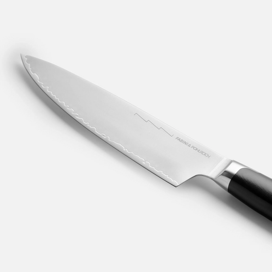 Velký kuchařský nůž FABINI & Pohlreich, 20 cm - Kovaný nůž z třívrstvé japonské oceli