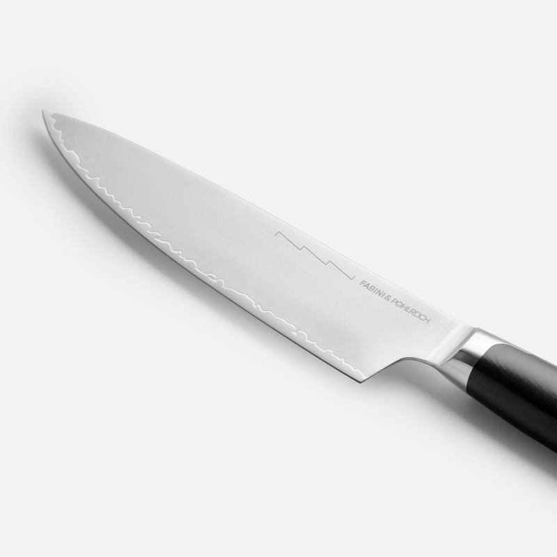 Velký kuchařský nůž FABINI & Pohlreich, 20 cm - Kovaný nůž z prémiové japonské oceli