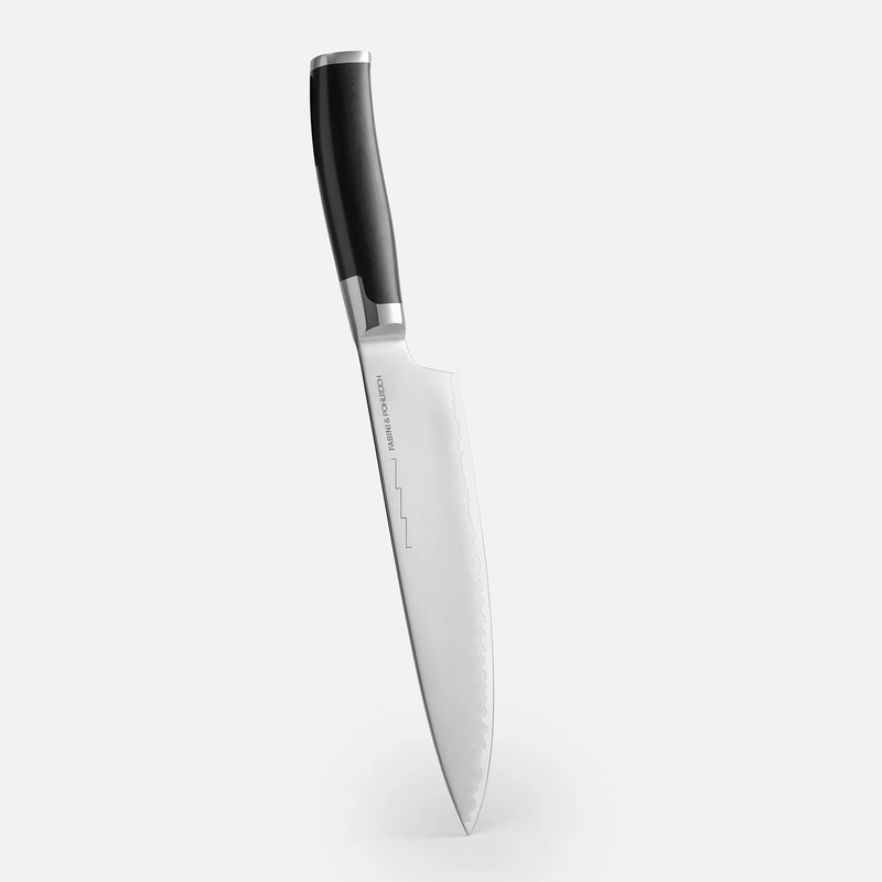 Velký kuchařský nůž FABINI & Pohlreich, 20 cm - Kovaný nůž z prémiové japonské oceli