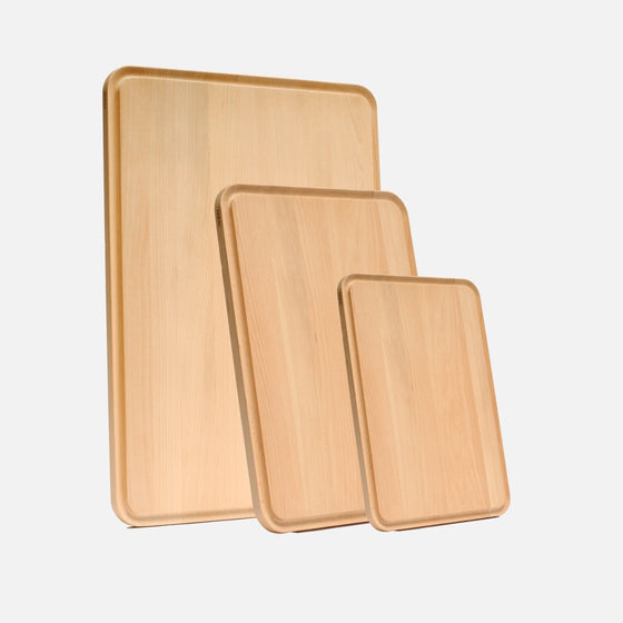 Sada prkének Arba, 3 díly - Dřevěná prkénka z buku