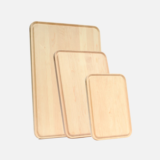 Sada prkének Arba, 3 díly - Dřevěná prkénka z javoru