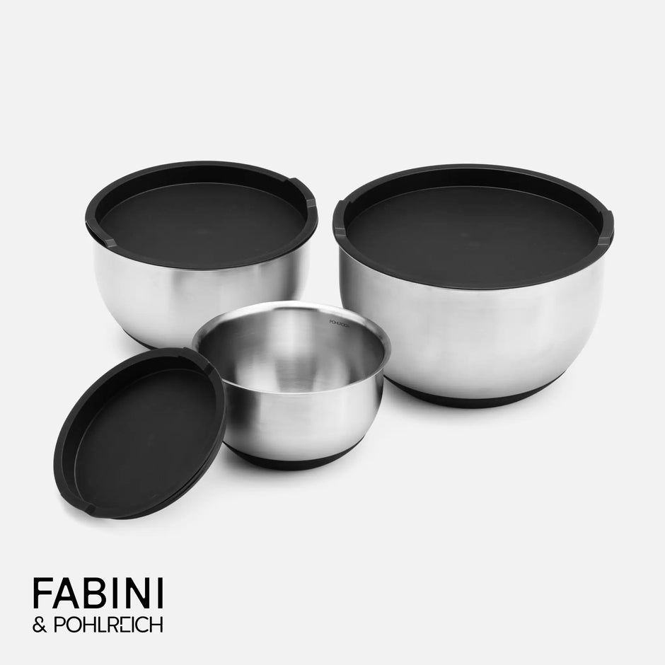 Sada mís FABINI & Pohlreich, 6 dílů - Nerezové mísy