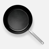 Sada pánví FABINI & Punčochář, ø 26 cm + ø 30 cm, 2 díly - Nepřilnavé nerezové beznýtové pánve s keramickým povrchem z jednovrstvé nerezové oceli