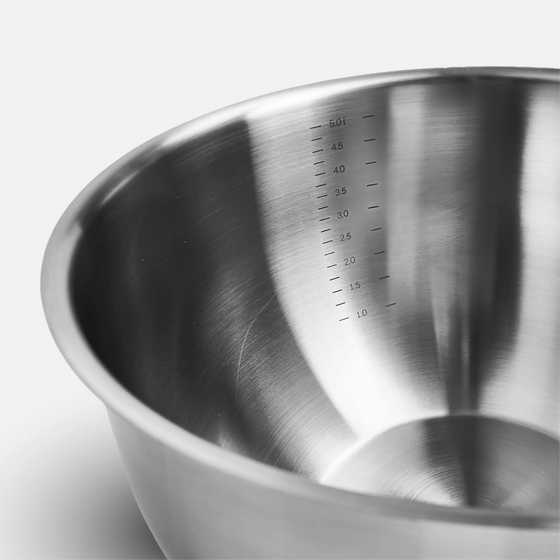 Sada mís Lucca 3.0, 3 díly - Nerezové mísy