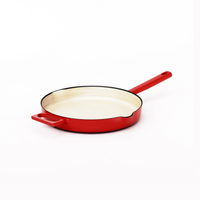 Smaltovaná litinová pánev Mattia 3.0 bez poklice Ø 26 cm, červená