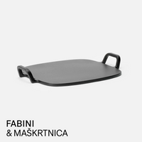 Tál FABINI & Maškrtnica - Smaltovaný litinový tál na pečení