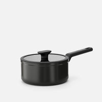Rendlík Meda 5.0 Economy, ø 20 cm (2,4 l) - Nepřilnavý rendlík s keramickým povrchem s poklicí, černý