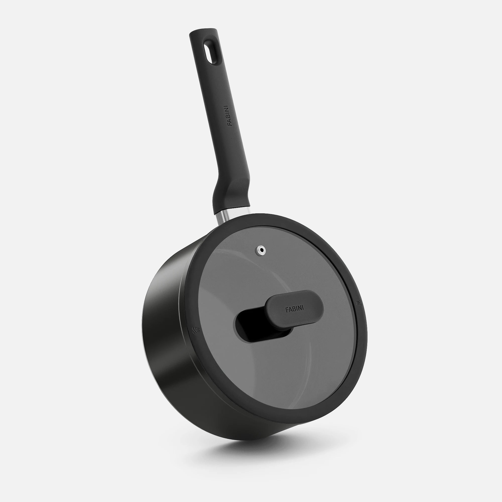 Rendlík Meda 5.0 Economy, ø 20 cm (2,4 l) - Nepřilnavý rendlík s keramickým povrchem s poklicí, černý