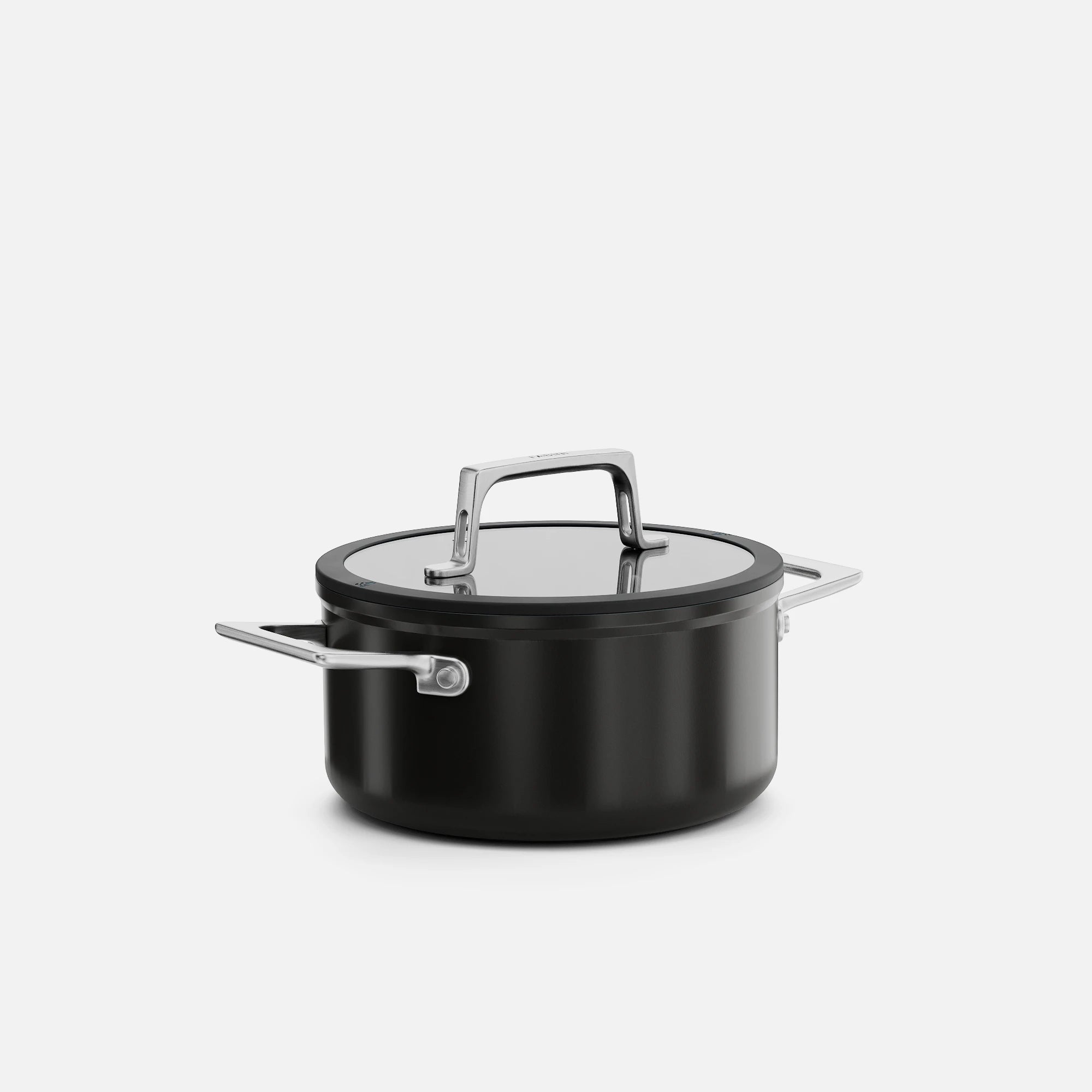 Hrnec Meda 5.0 Pro, ø 20 cm (2,6 l) - Nepřilnavý hrnec s keramickým povrchem s poklicí, černý