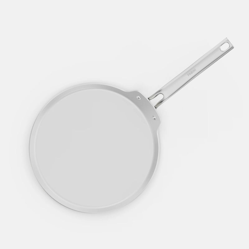 Palačinková pánev Meda 5.0 Pro, ø 28 cm - Nepřilnavá pánev s keramickým povrchem bez poklice, světle šedá
