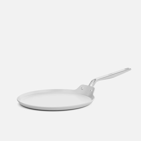Palačinková pánev Meda 5.0 Pro, ø 28 cm - Nepřilnavá pánev s keramickým povrchem bez poklice, světle šedá