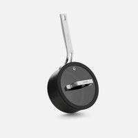 Rendlík Meda 5.0 Pro, ø 16 cm (1,2 l) - Nepřilnavý rendlík s keramickým povrchem s poklicí, černý